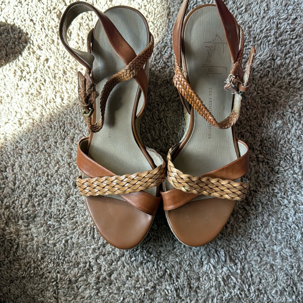 Franco Sarto wedge sandals